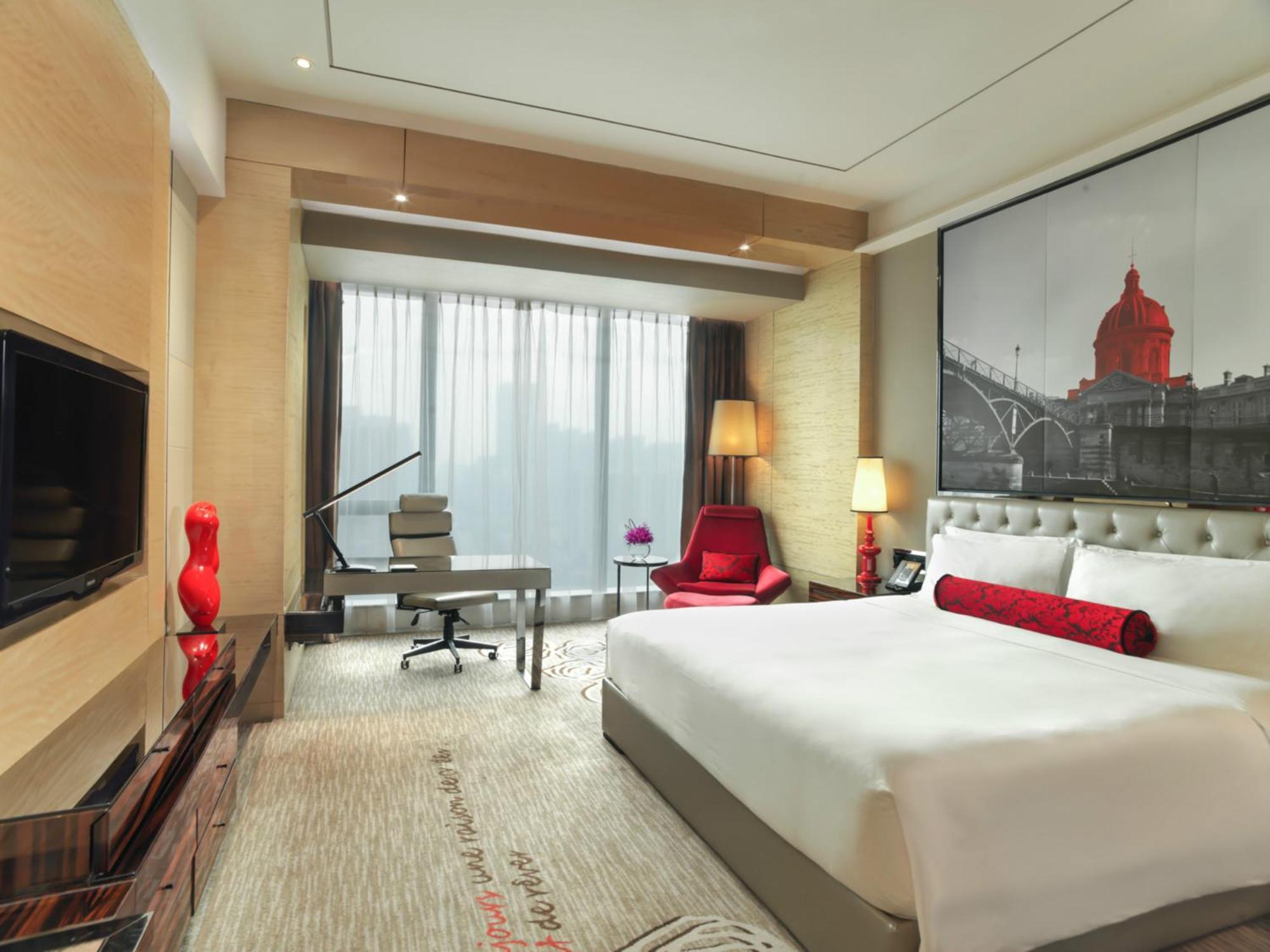Sofitel Guangzhou Sunrich - Registration Service And Free Shuttle Bus To Canton Fair Complex Екстер'єр фото